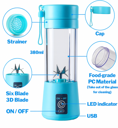 MINILICUADORA PORTATIL- RECARGABLE