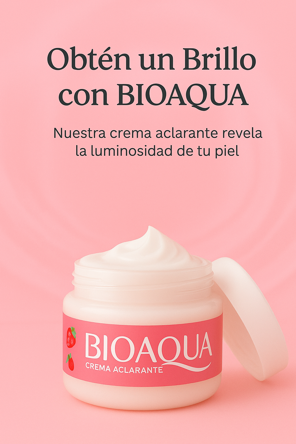 BIOAQUA-CREMA BLANQUEADORA ACLARANTE