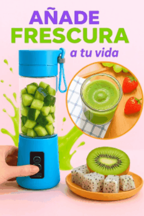 MINILICUADORA PORTATIL- RECARGABLE